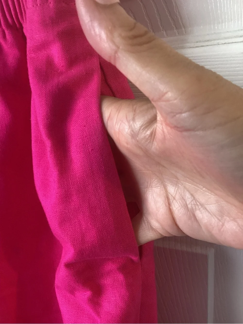 J. Crew bright pink